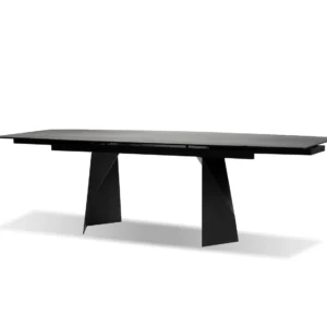 PRISM DOUBLE EXTENSION DINING TABLE