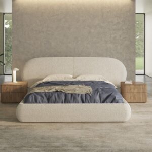 Simone Queen / king upholstered bed 9549U-9553U - Huppé -