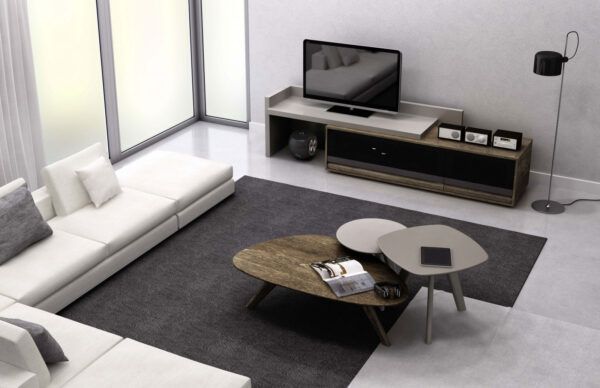 Studio Meuble TV en bois & laque 4551-4502LP - Huppé - Image 4
