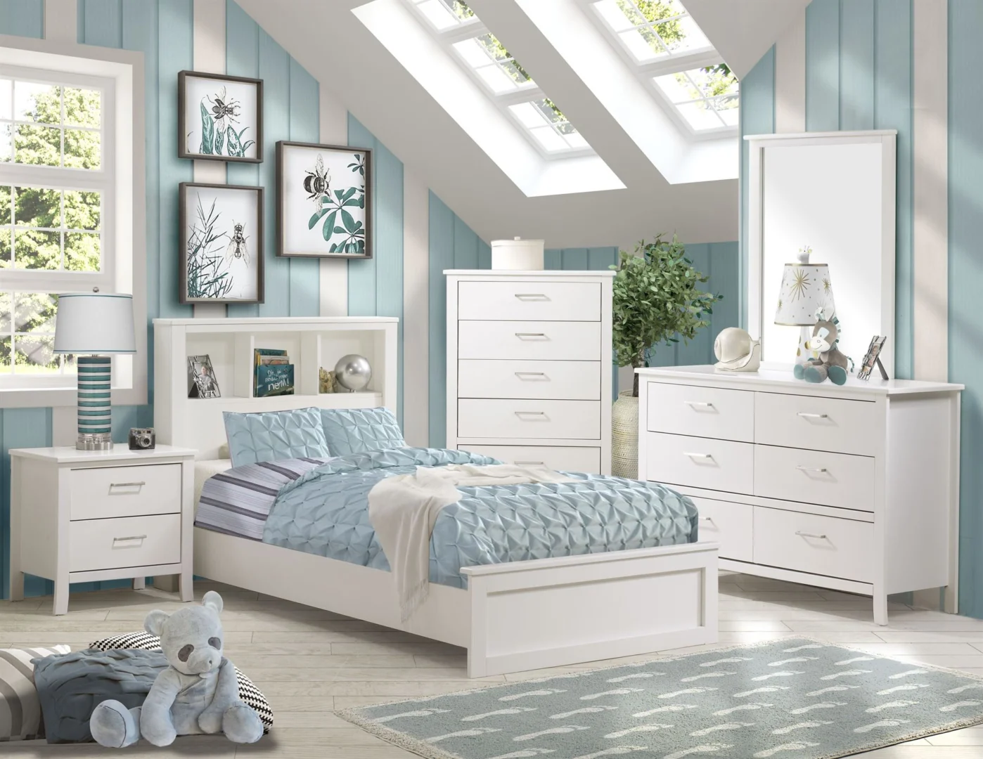 ensemble chambre PT-2600 frêne massif Arboit-Poitras