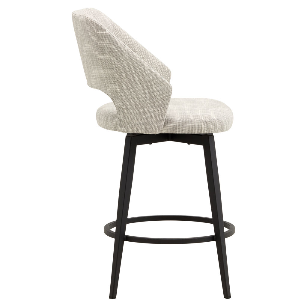 Tabouret de comptoir pivotant Lorna Amisco - Image 3