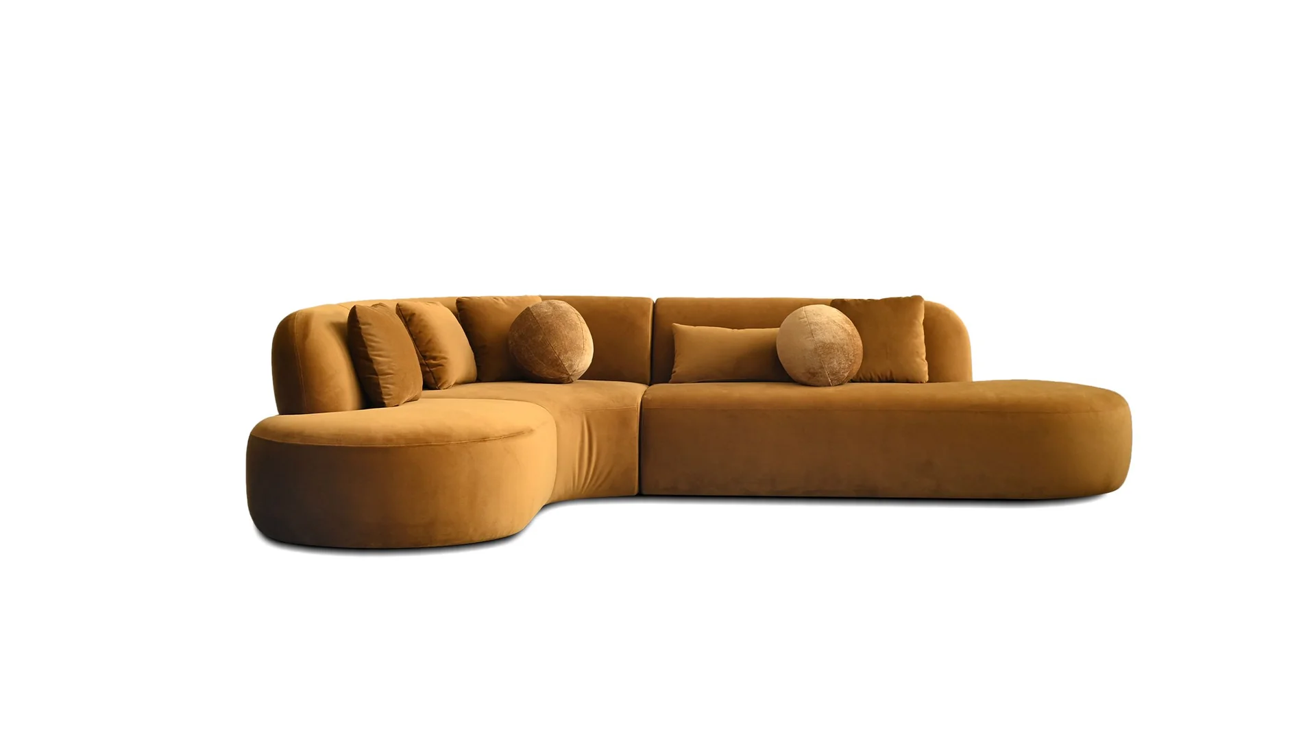 Sectionnel Mobital Itza chaise gauche Calendula – salon moderne